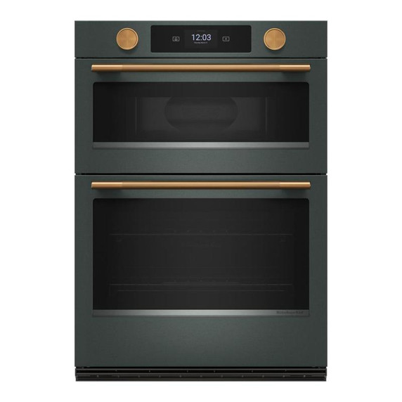 Kitchenaid® Smart Combo Wall Oven with Assisted Cooking Modes KOEC730SJP