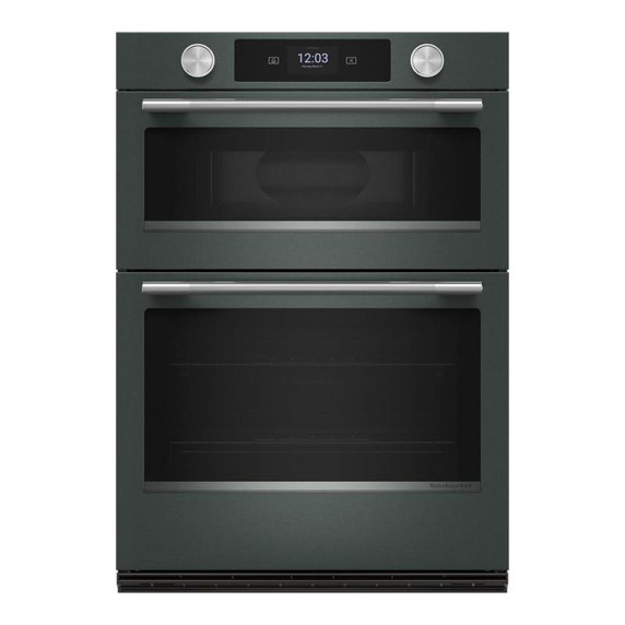 Kitchenaid® Smart Combo Wall Oven with Assisted Cooking Modes KOEC730SJP