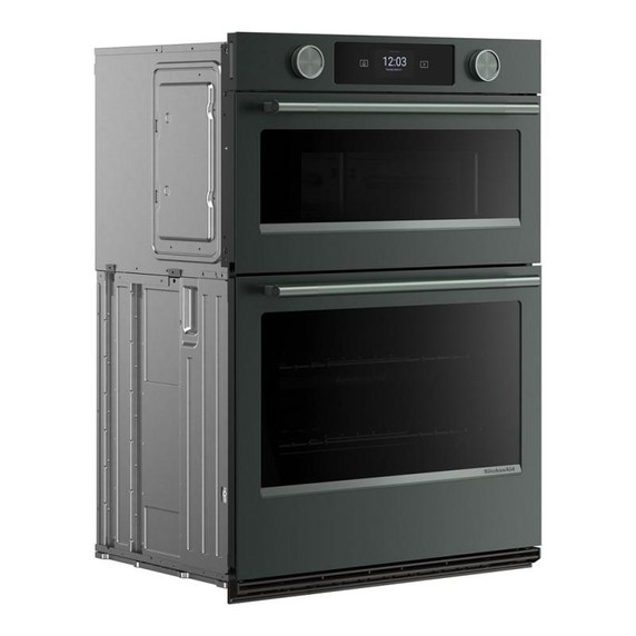 Kitchenaid® Smart Combo Wall Oven with Assisted Cooking Modes KOEC730SJP