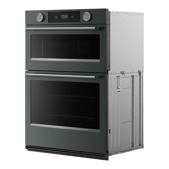 Kitchenaid® Smart Combo Wall Oven with Assisted Cooking Modes KOEC730SJP