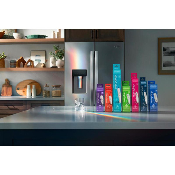 Whirlpool® 36-inch Wide True Counter Depth 3-Door French Door Refrigerator - 23.4 cu. ft. WRFC5036RZ