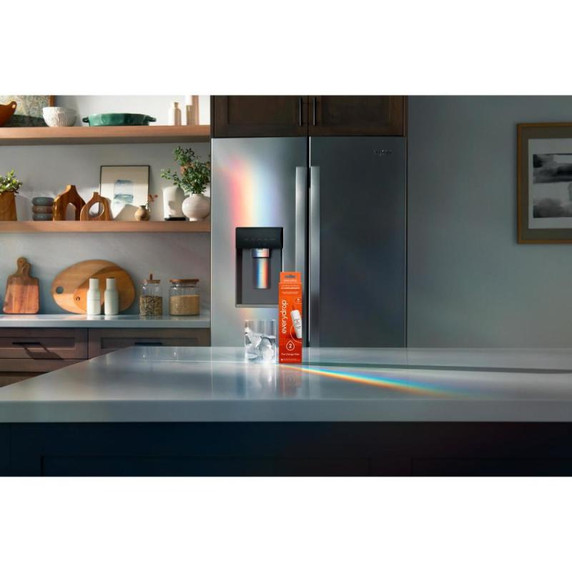 Whirlpool® 36-inch Wide True Counter Depth 3-Door French Door Refrigerator - 23.4 cu. ft. WRFC5036RZ