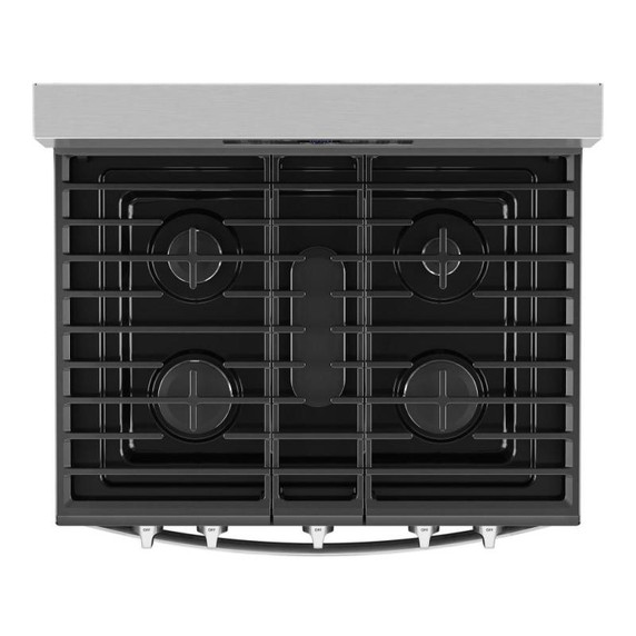 Whirlpool® 30-inch Gas Range with Air Cooking Technology and Steam Clean WFGS4530SZ