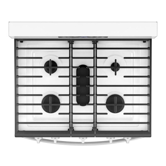 Whirlpool® 30-inch Gas Range with Air Cooking Technology and Steam Clean WFGS4530SW