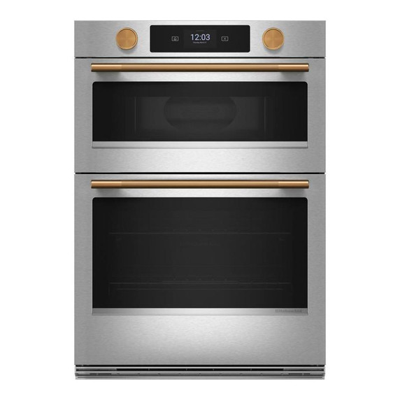 Kitchenaid® Smart Combo Wall Oven with Assisted Cooking Modes KOEC730SPS