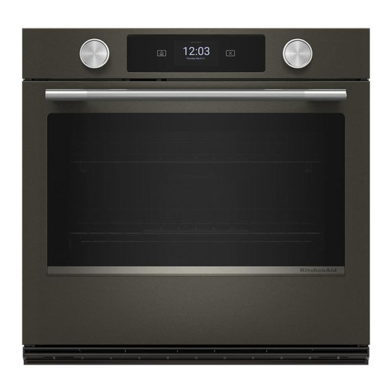 Kitchenaid® Smart Single Wall Oven with Assisted Cooking Modes KOES730SBE