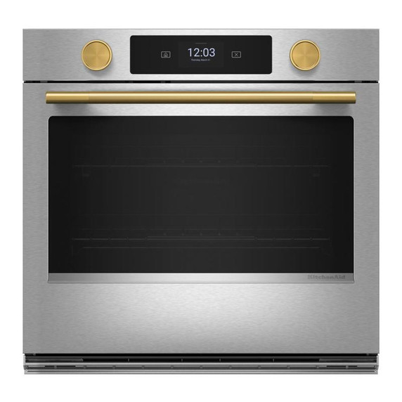 Kitchenaid® Smart Single Wall Oven with Assisted Cooking Modes KOES730SPS