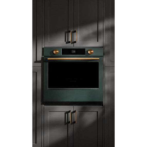 Kitchenaid® 30-inch Smart Electric Single Wall Oven with Assisted Cooking Modes - Juniper KOES730SJP