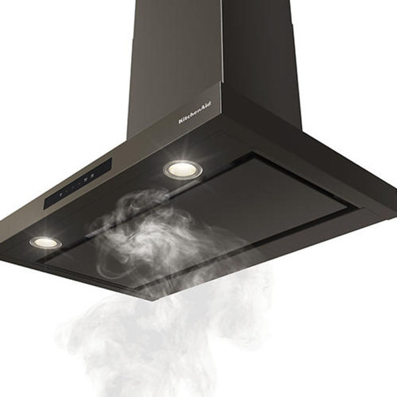 KitchenAid® 30-inch Wall-Mount, 4-Speed Canopy Hood KVWC730SBE