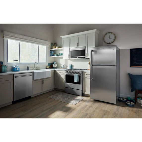 Maytag® 30-Inch Wide Top-Freezer Refrigerator with Garage Mode - 19 Cu. Ft. MRTX5119SZ