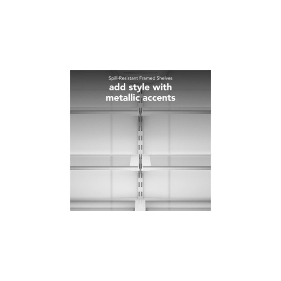 Kitchenaid® 22 Cu. Ft. 33-Inch Standard-Depth Bottom Mount Refrigerator with Left Door Swing KRBL133SPS
