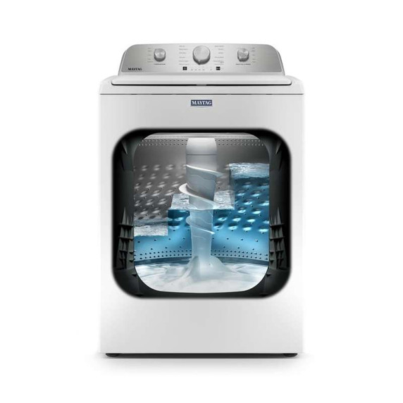 Maytag® 5.4 Cu. Ft. IECTop Load Agitator Washer with Extra Power Cycle MTW5205TW
