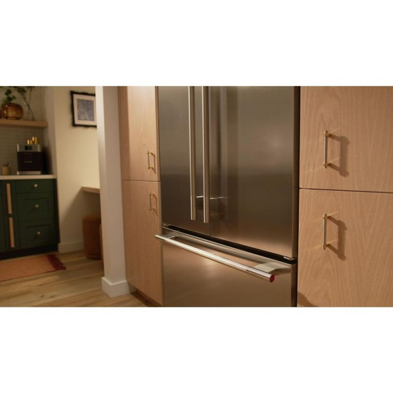 Kitchenaid® 24.2 Cu. Ft. 42" Built-In Panel-Ready French Door Bottom Mount Refrigerator with Platinum Interior KBFN542TPA