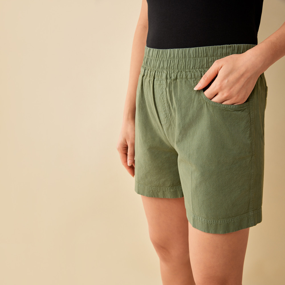 Effortless Cotton Short