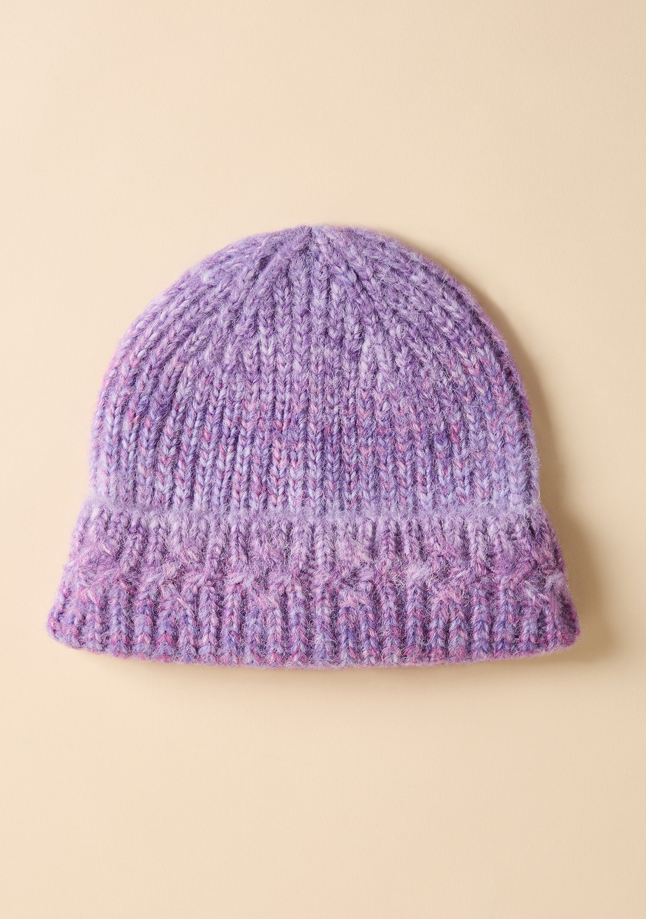 Ombre Cable Knit Hat