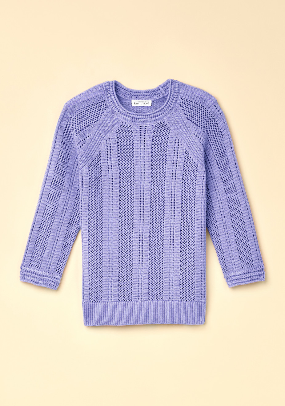 Textured Roll-Neck Pullover