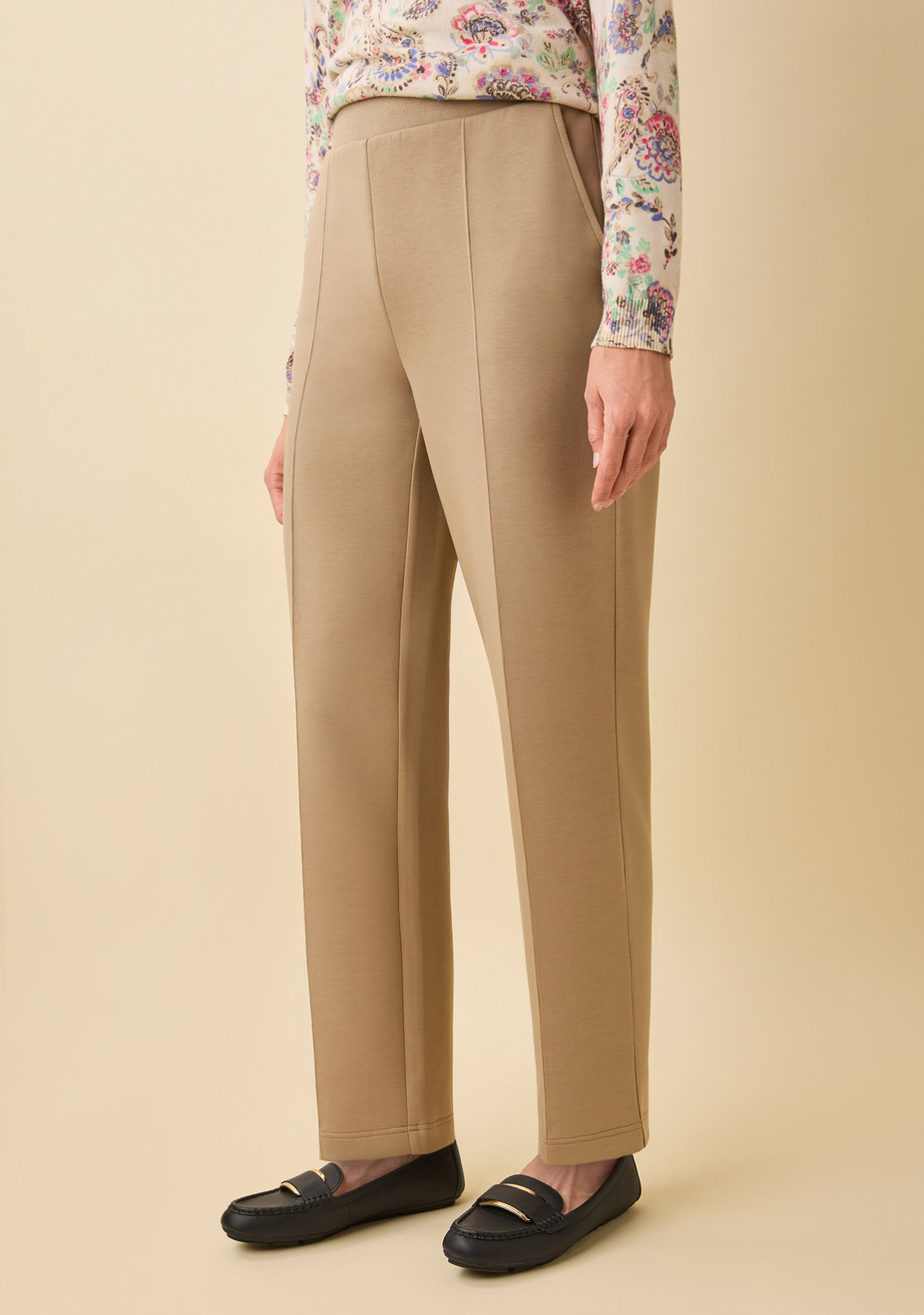 Pintuck Pull-On Pant