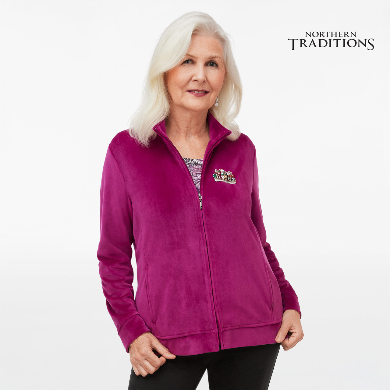 petite fleece jacket