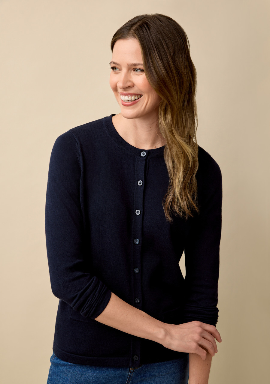 épine - é button spring cardigan dot Flecked knit cardigan - Kids | MANGO Canada