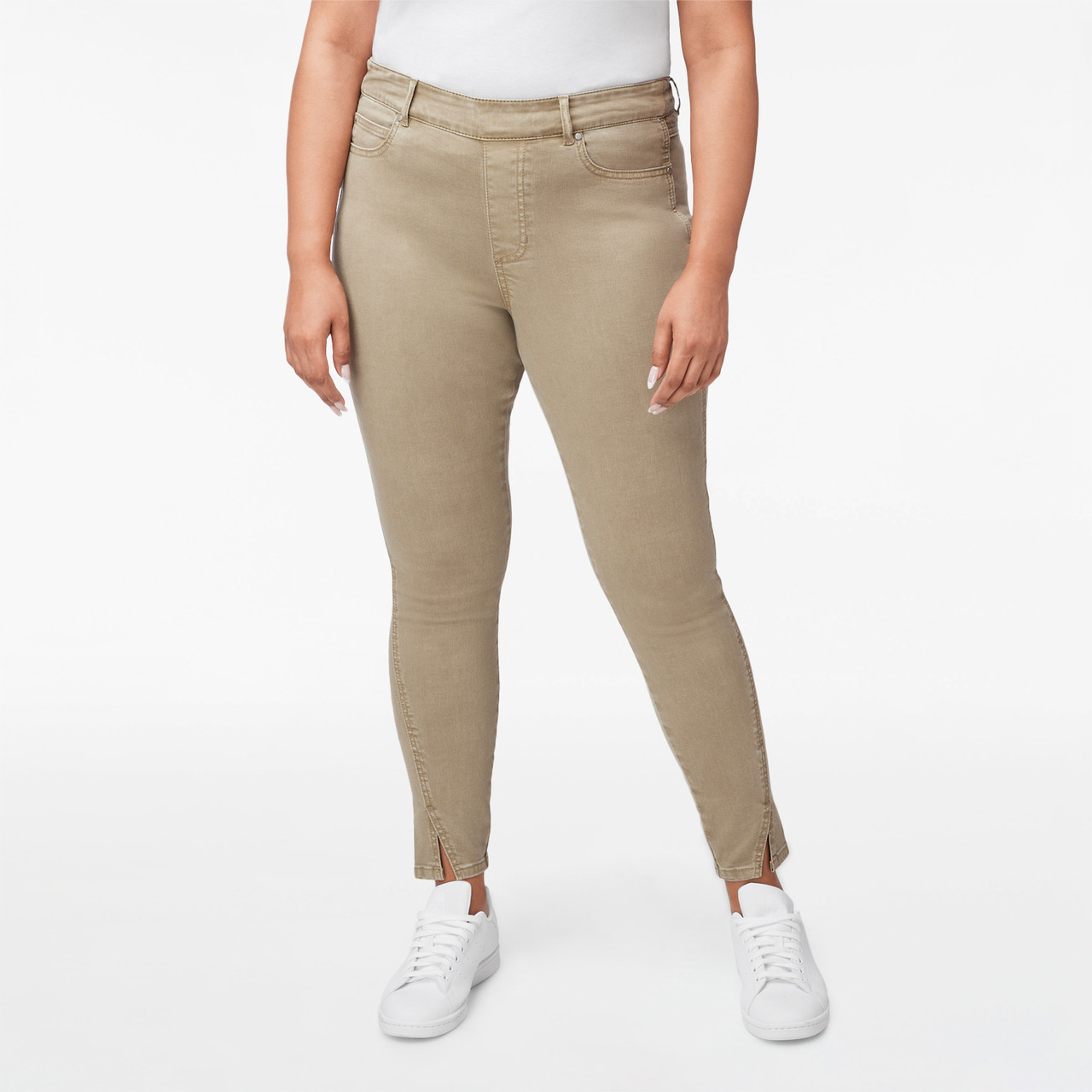 Comfort Fit Slit Hem Jegging | Northern 