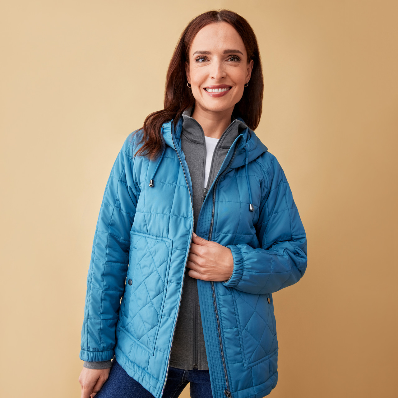 Natural Reflections Quilted Jacket