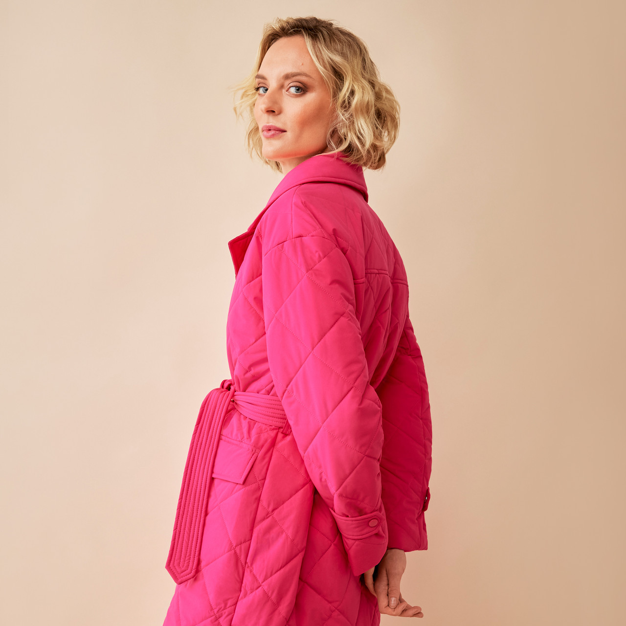 Diamond Quilted Jacket