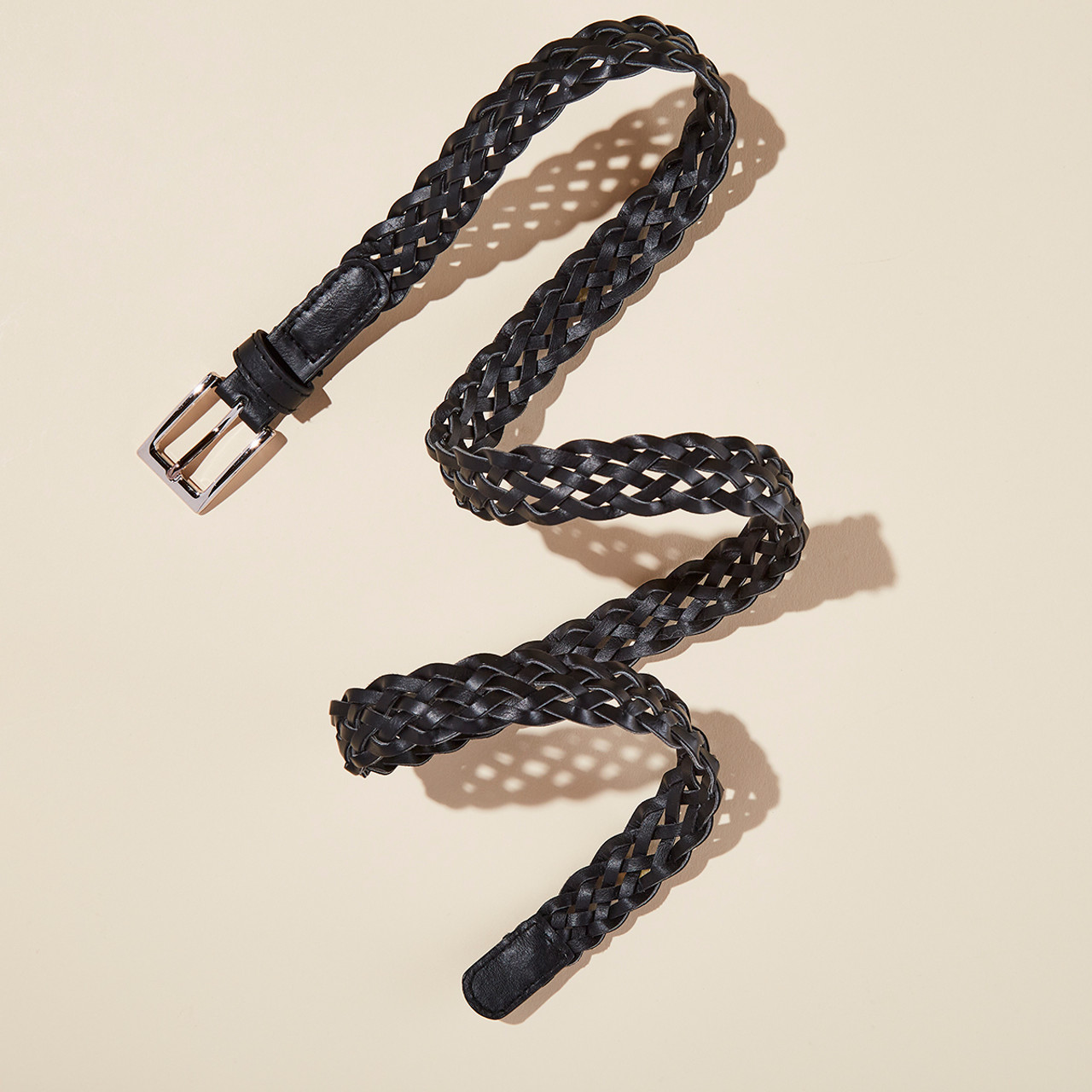 Braided Belt-Black Braided Belt-Black