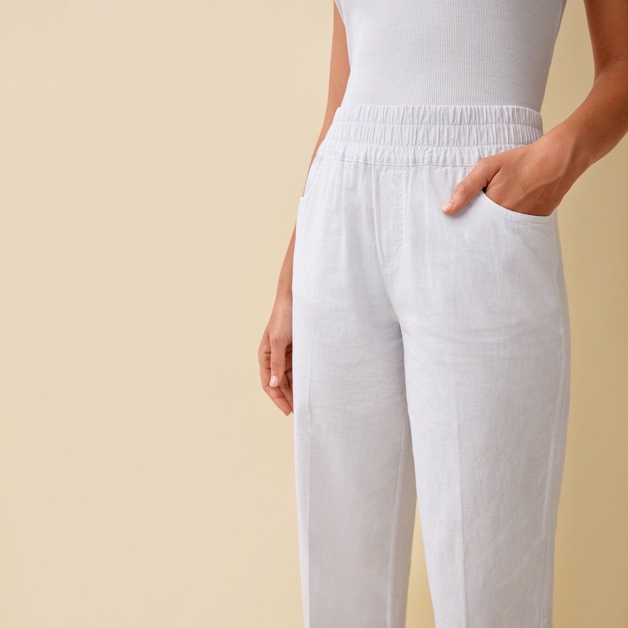 Effortless Cotton Crop Pant