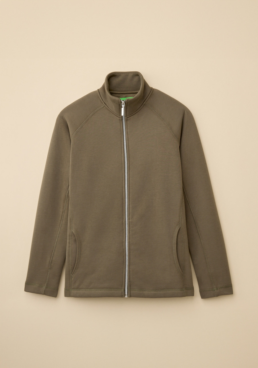 everyone fleece zip up jacket オリーブ Lサイズ（New Forest Fallow