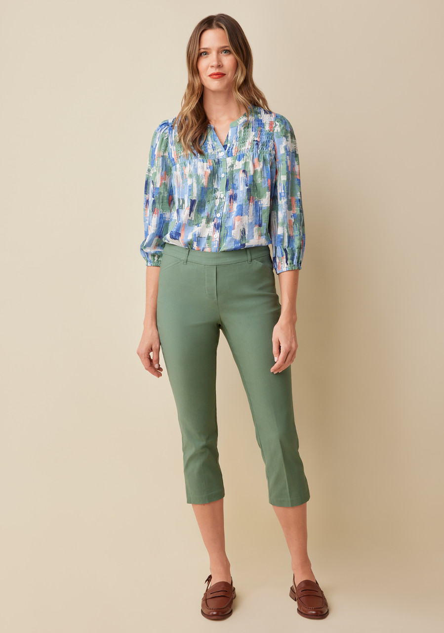 【SCENERITY】Garment crop pants Women's Comfort Fit Crop Pant | Northern Reflections