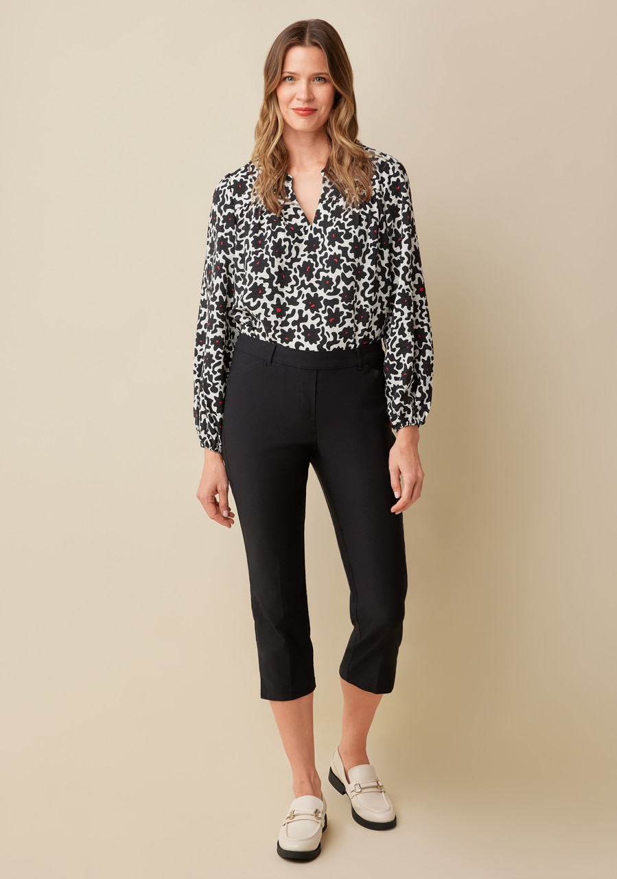 Women's Comfort Fit Crop Pant | Northern Reflections