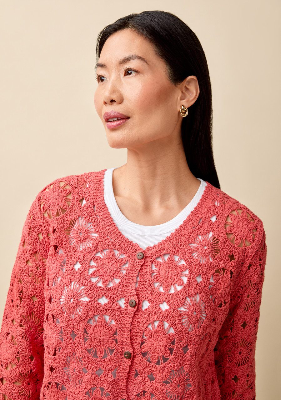 Kalinga Ashok Blush Pink Cardigan Uk HOT Cropped Cardigan Gap