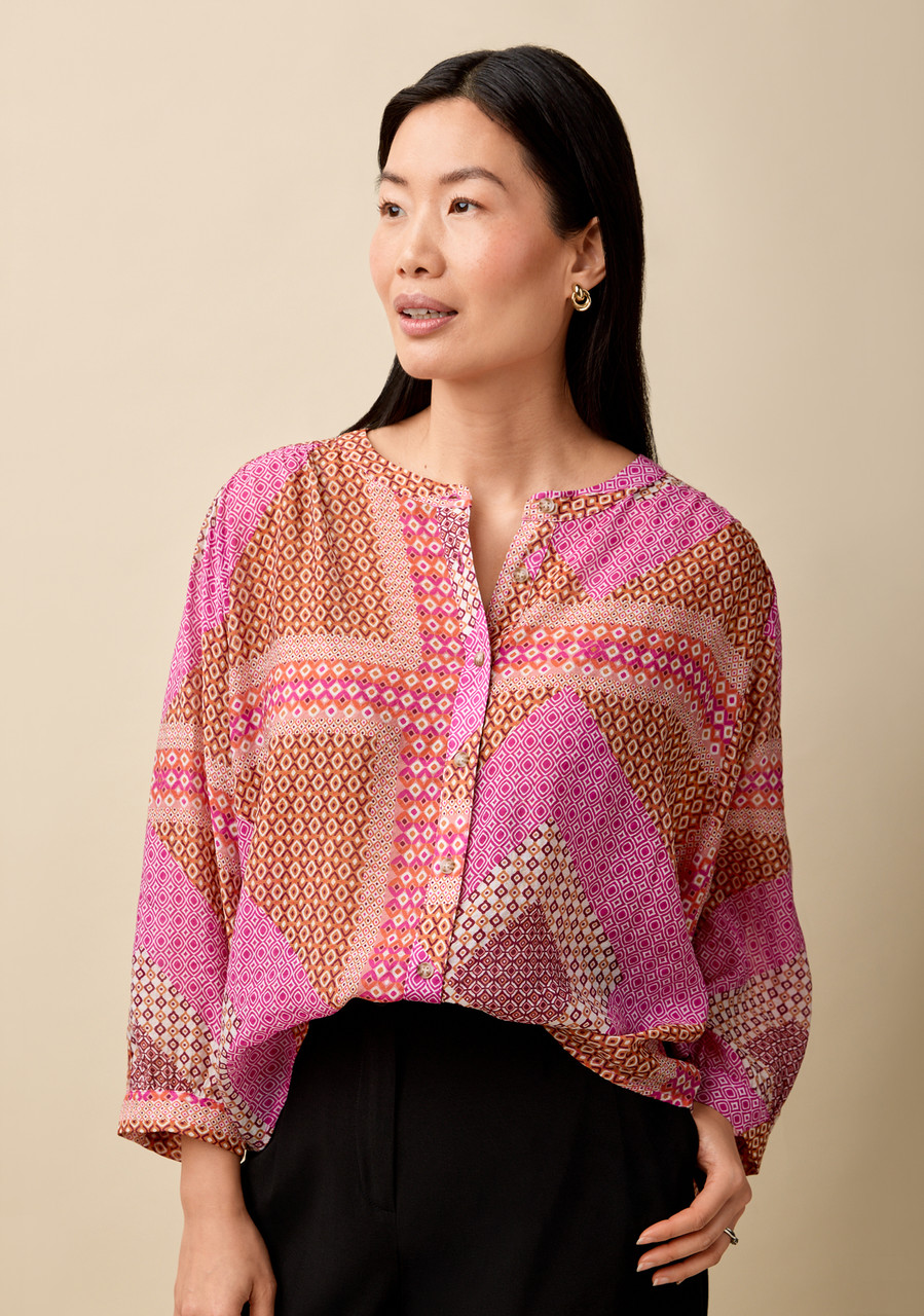 トップス L'Appartement Dolman sleeve sheer Blouse L'appartement Dolmansleeve Sheer Blouse