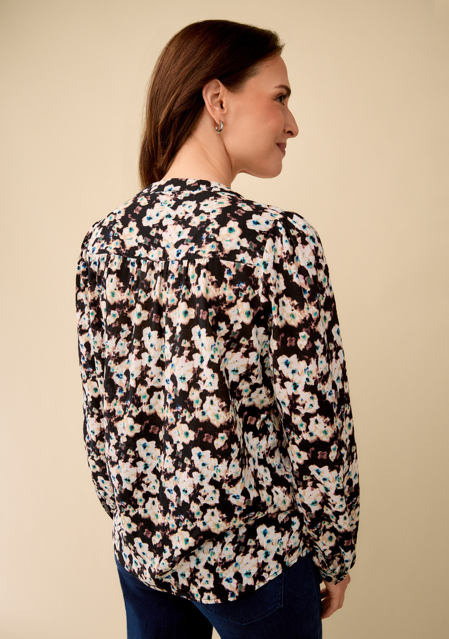 Floral Animal Print Shirt Back
