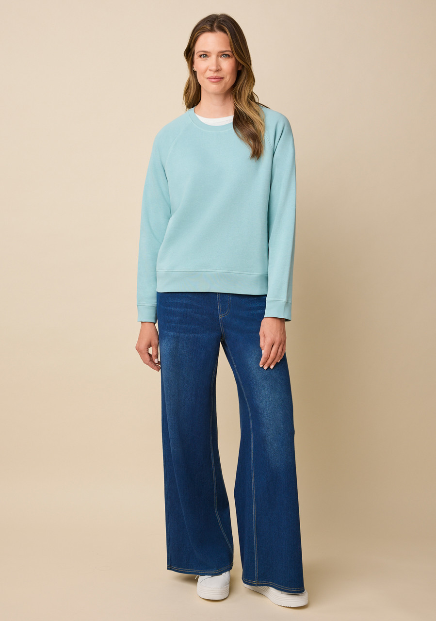 Classic Crewneck Fleece Sweater Full