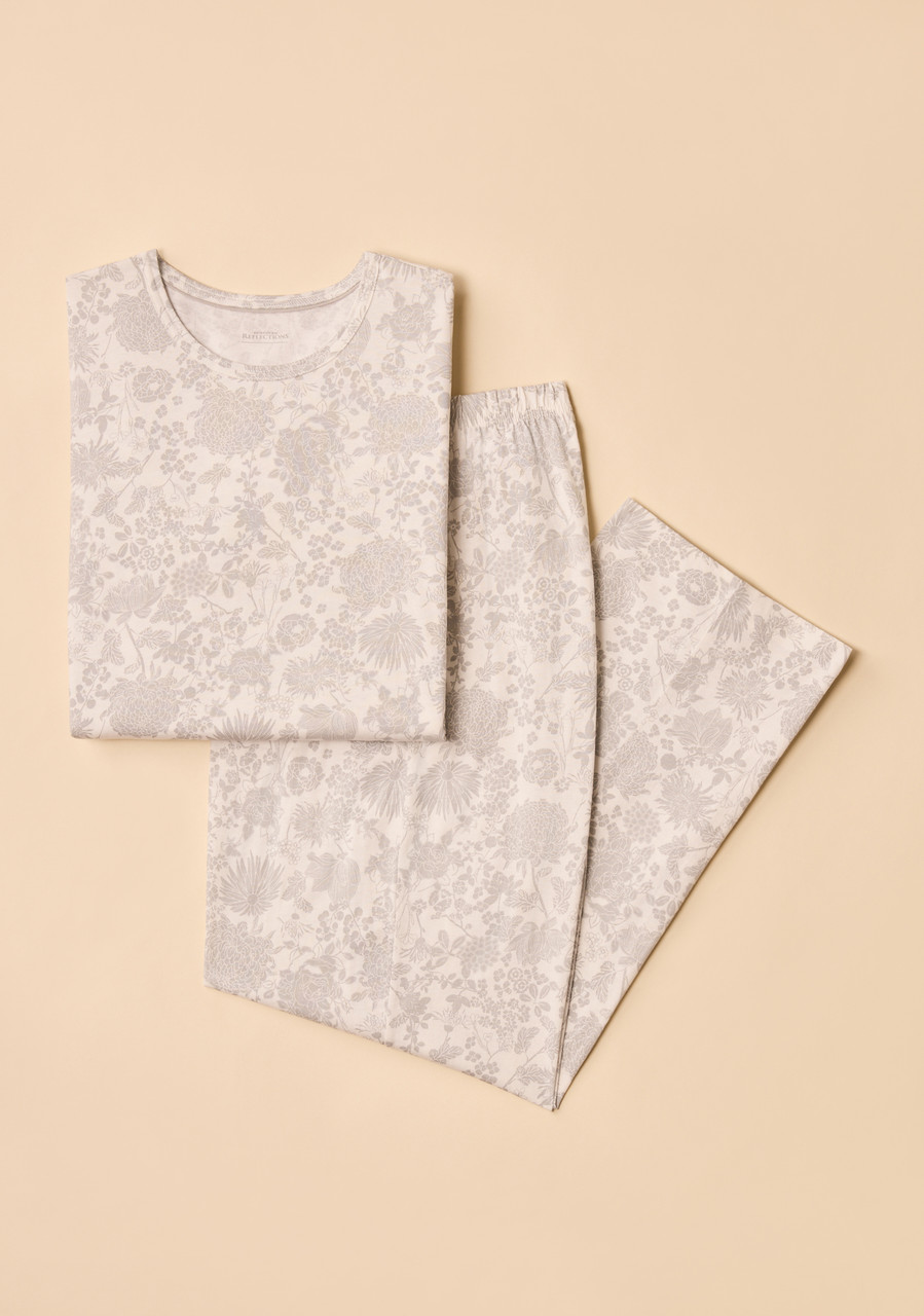 Floral All-Over Print Pajama Set