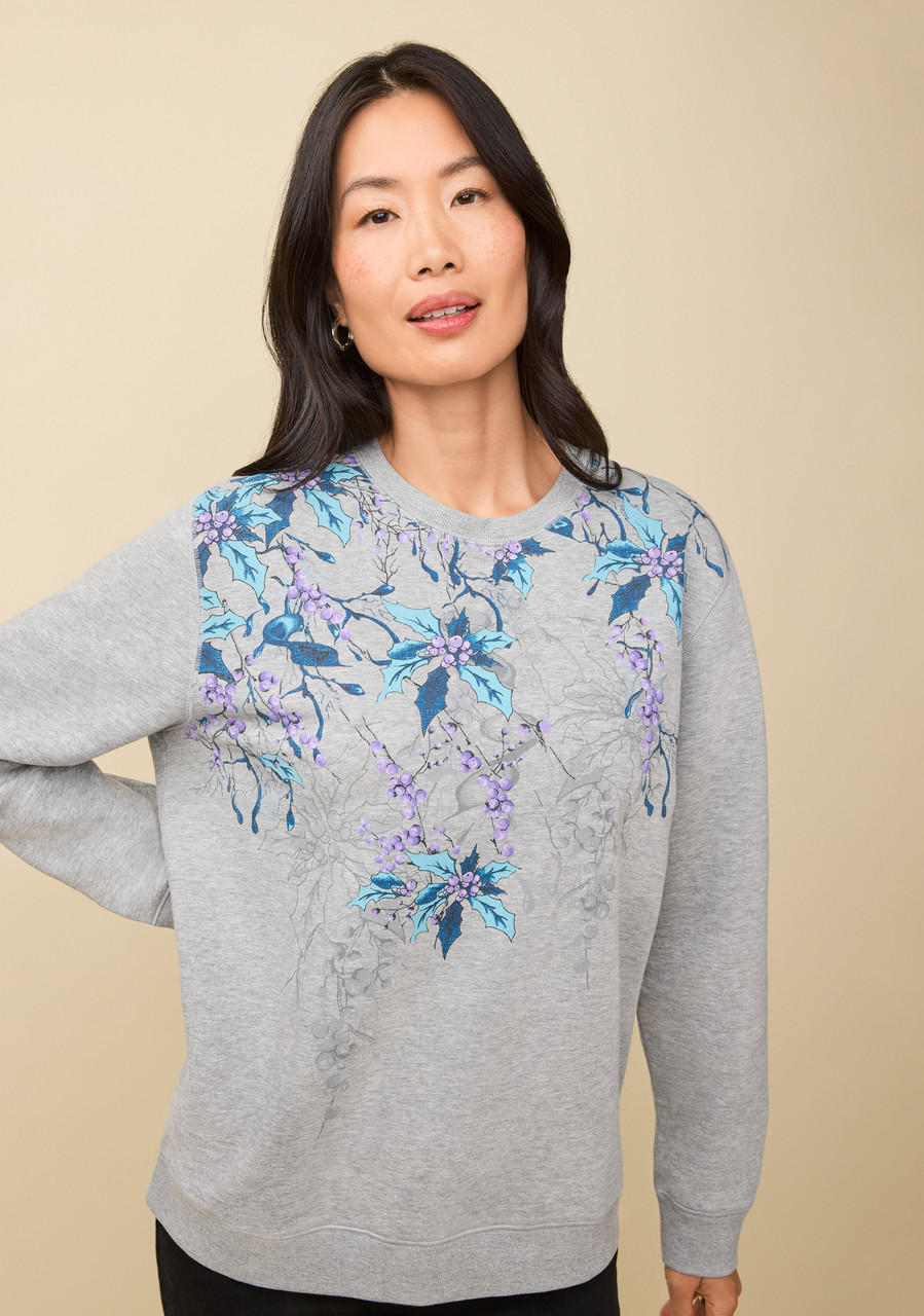 Holiday Crewneck Sweatshirt front