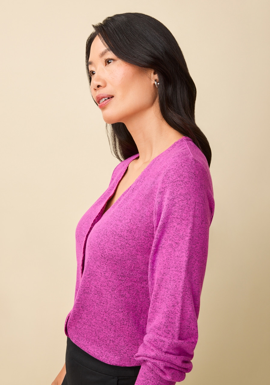 Lace Trim Cardigan side