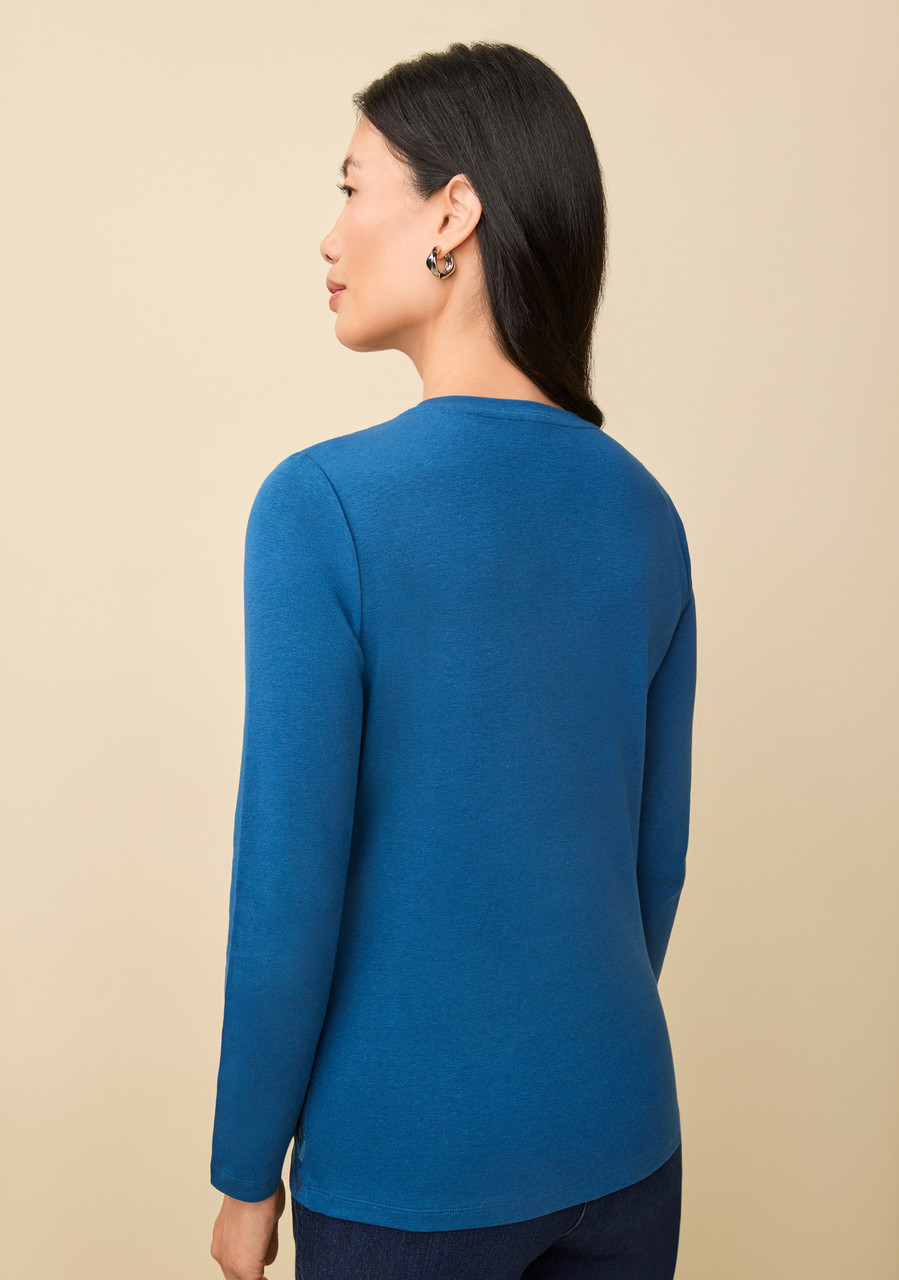 Ornamental Jacquard Graphic Tee back