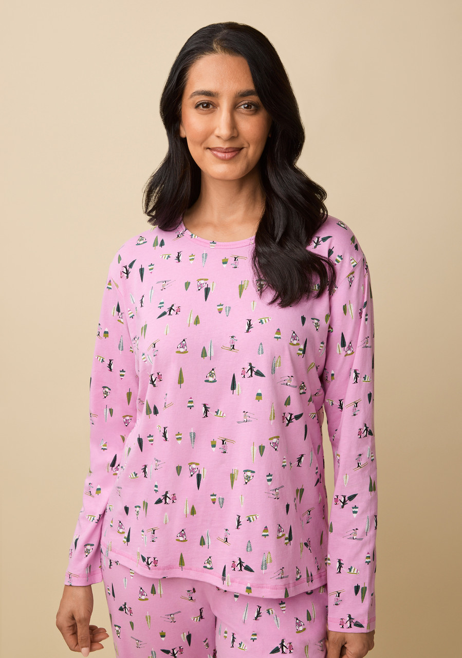 Ski Print Pyjama Set