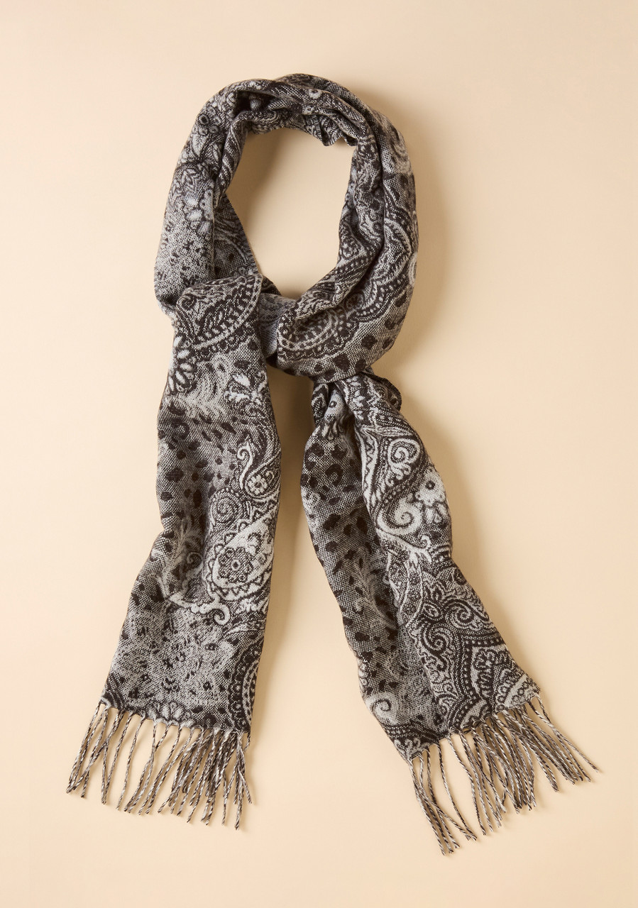 Paisley Print Scarf
