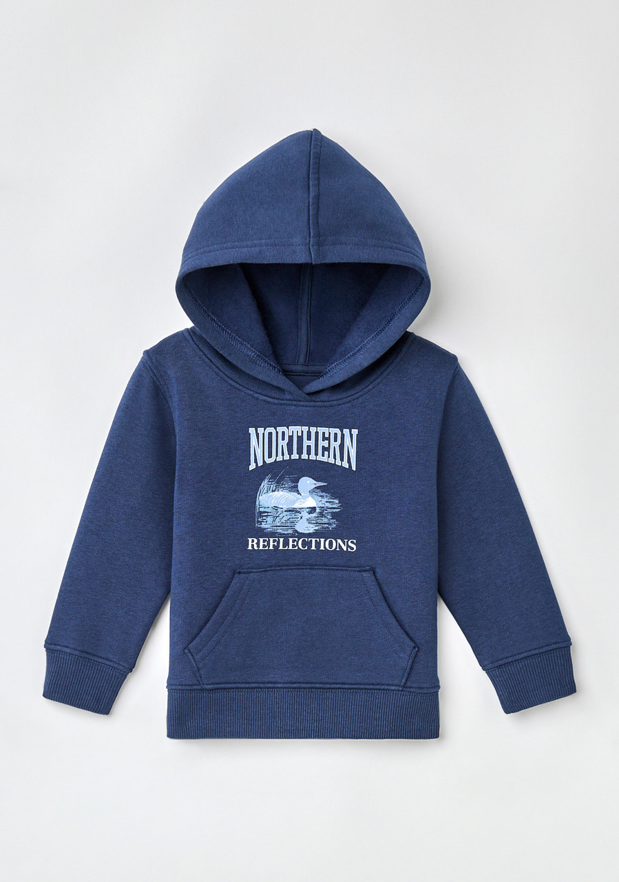 Infant Iconic Loon Hoodie blue