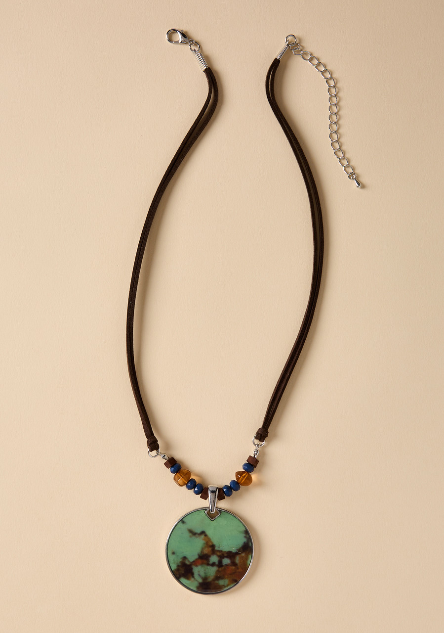 Cord Necklace with Pendant