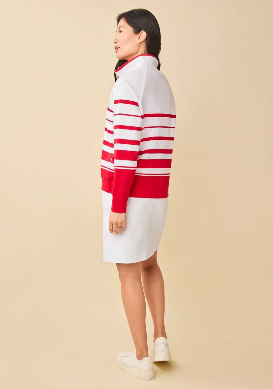 Maple Leaf Quarter-Zip Pullover