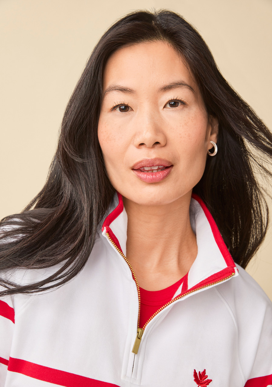 Maple Leaf Quarter-Zip Pullover