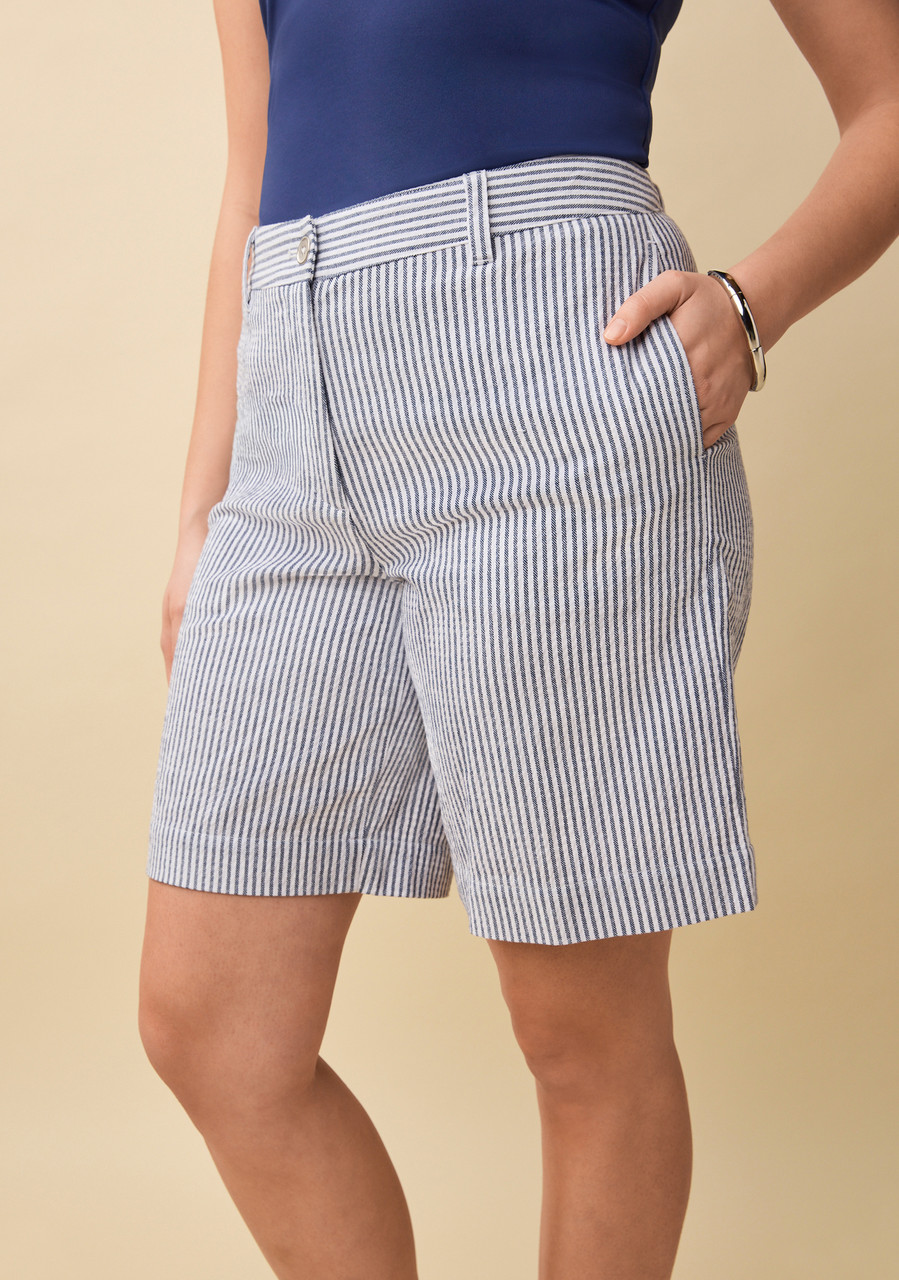 Seersucker Stripe Short | Northern Reflections