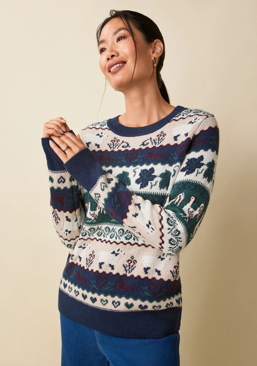 Heritage Jacquard Sweater