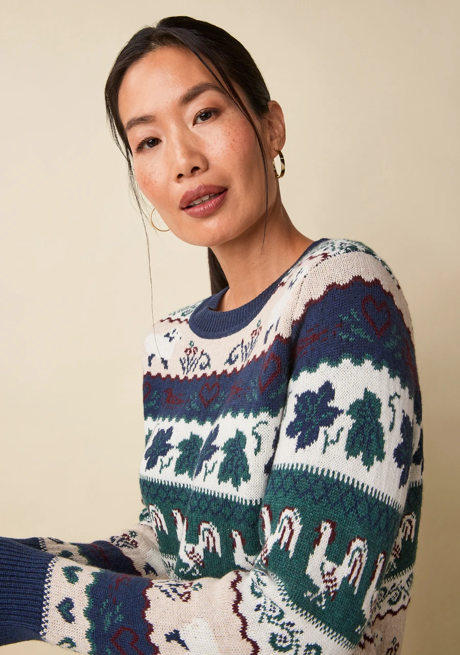 Heritage Jacquard Sweater