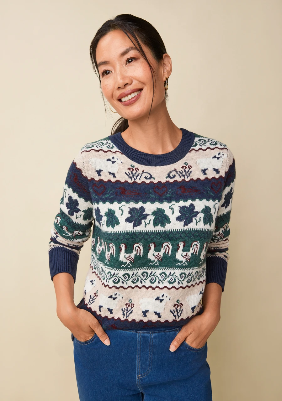 Heritage Jacquard Sweater