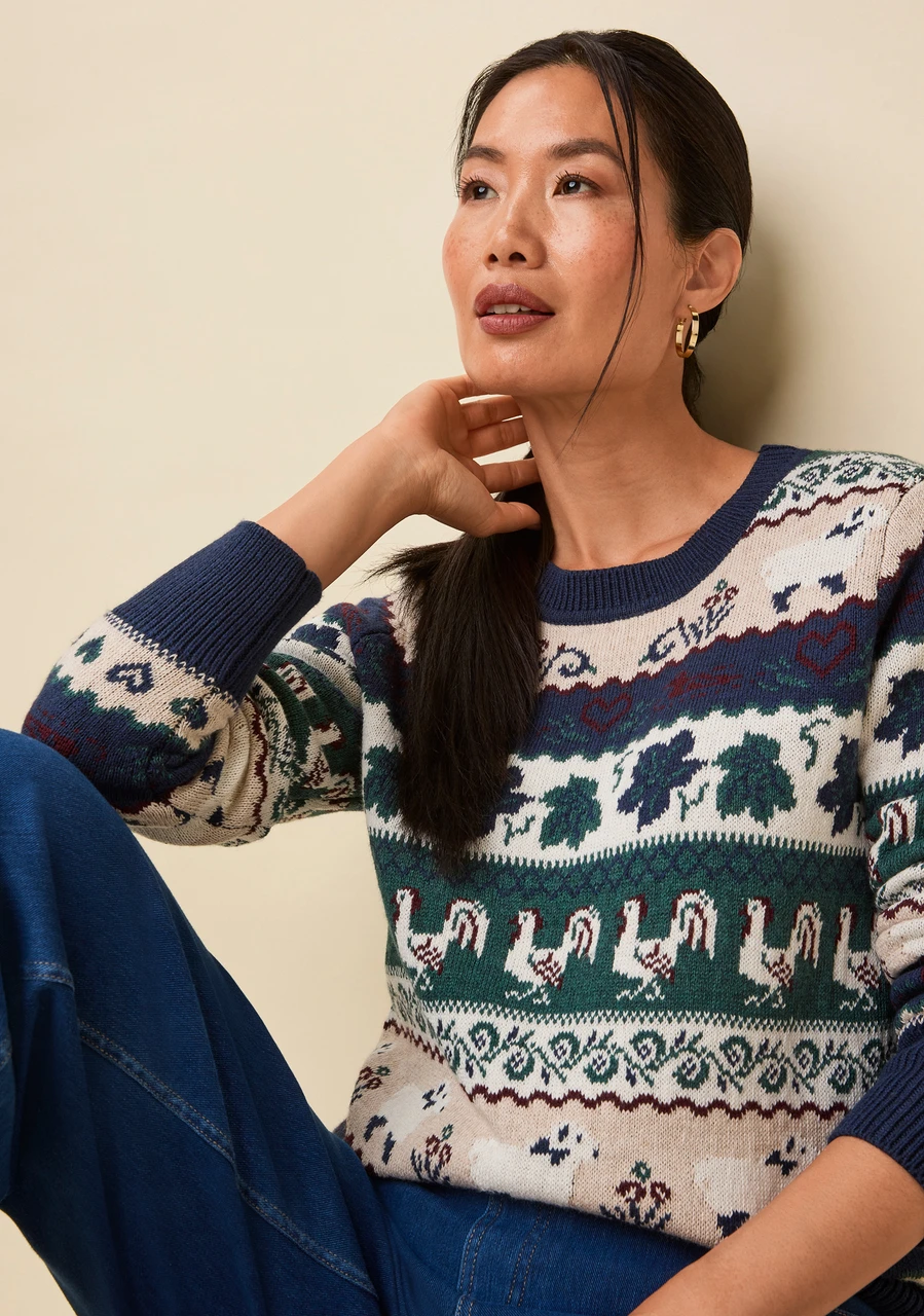 Heritage Jacquard Sweater